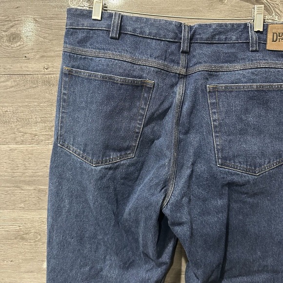 Duluth Trading Co Flex Ballroom Jeans Men's Size 40x30 100% Cotton Dark Wash - Picture 8 of 11